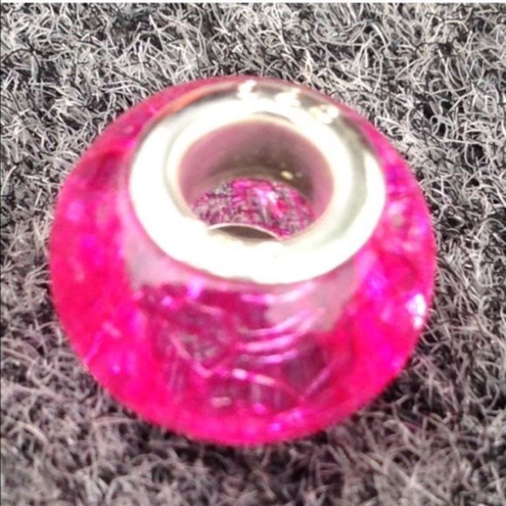 Pink 925 Bead